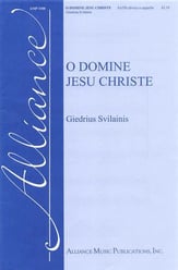 O Domine Jesu Christe SATB choral sheet music cover